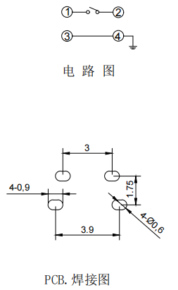 THBM03-A035NB-R-A 焊盘图