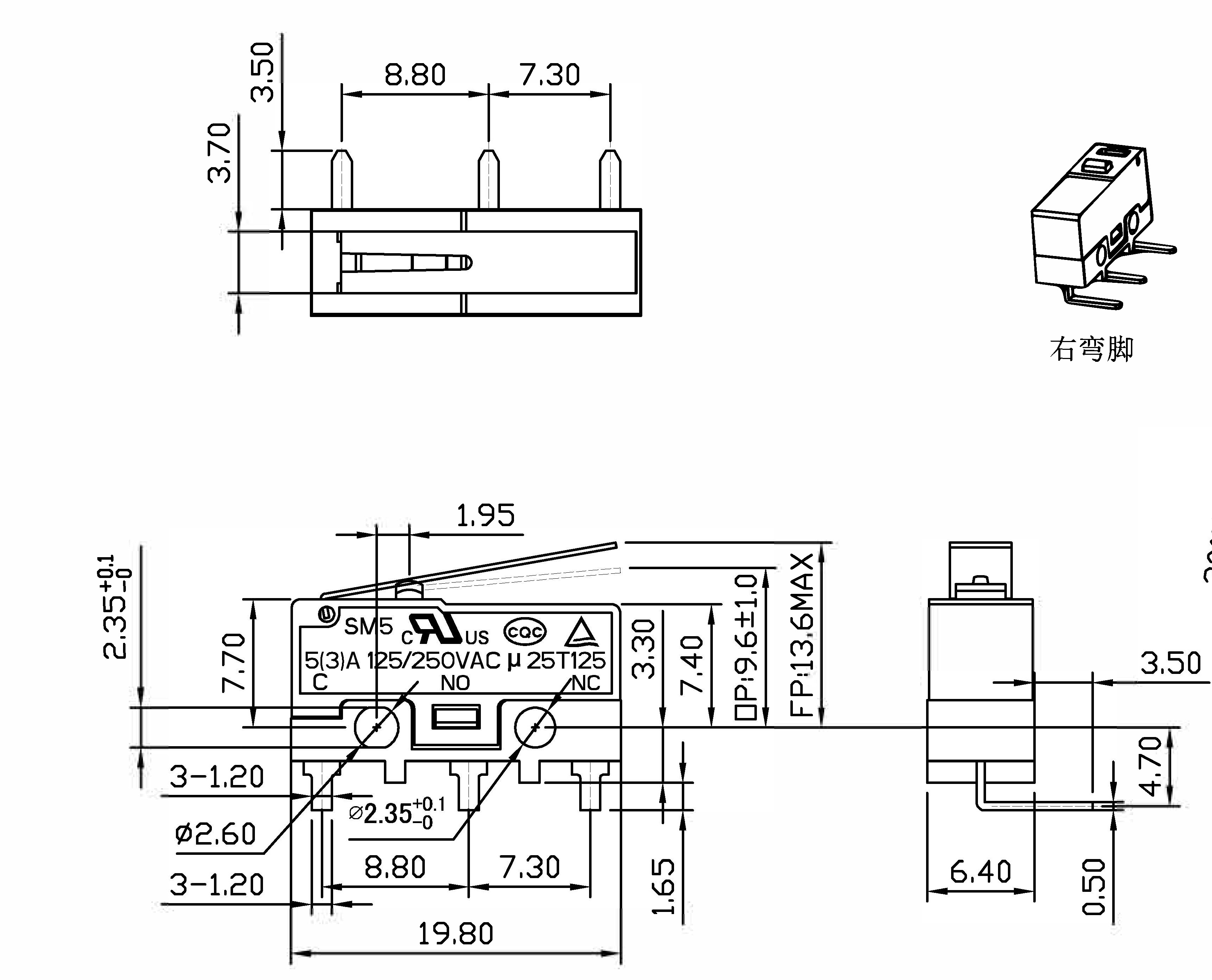 SM5-01CR-40-3尺寸图