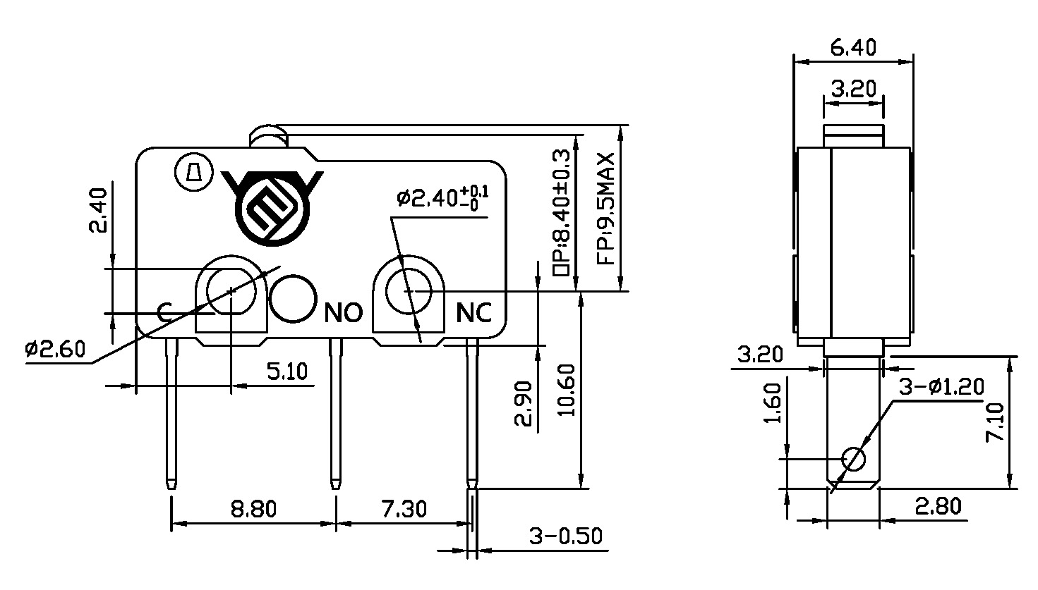 DBK-00K-150-2尺寸图