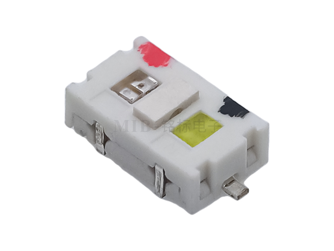 LSF407-025JGY-R 双灯带灯贴片轻触开关
