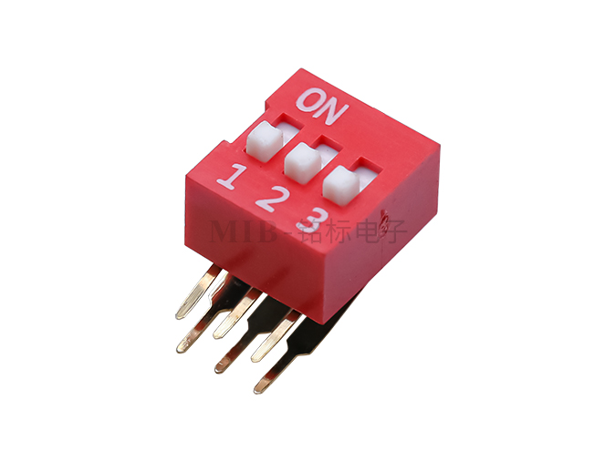 DVJ01-DA-03弯角式DIP开关