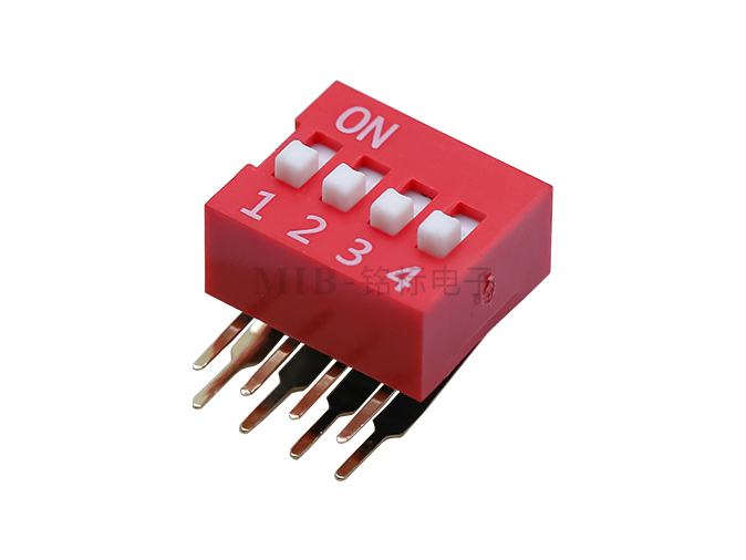 DVJ01-DA-04弯角式DIP开关
