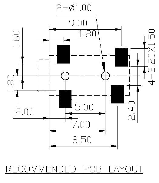 ST-348-S00-041B-R焊盘图